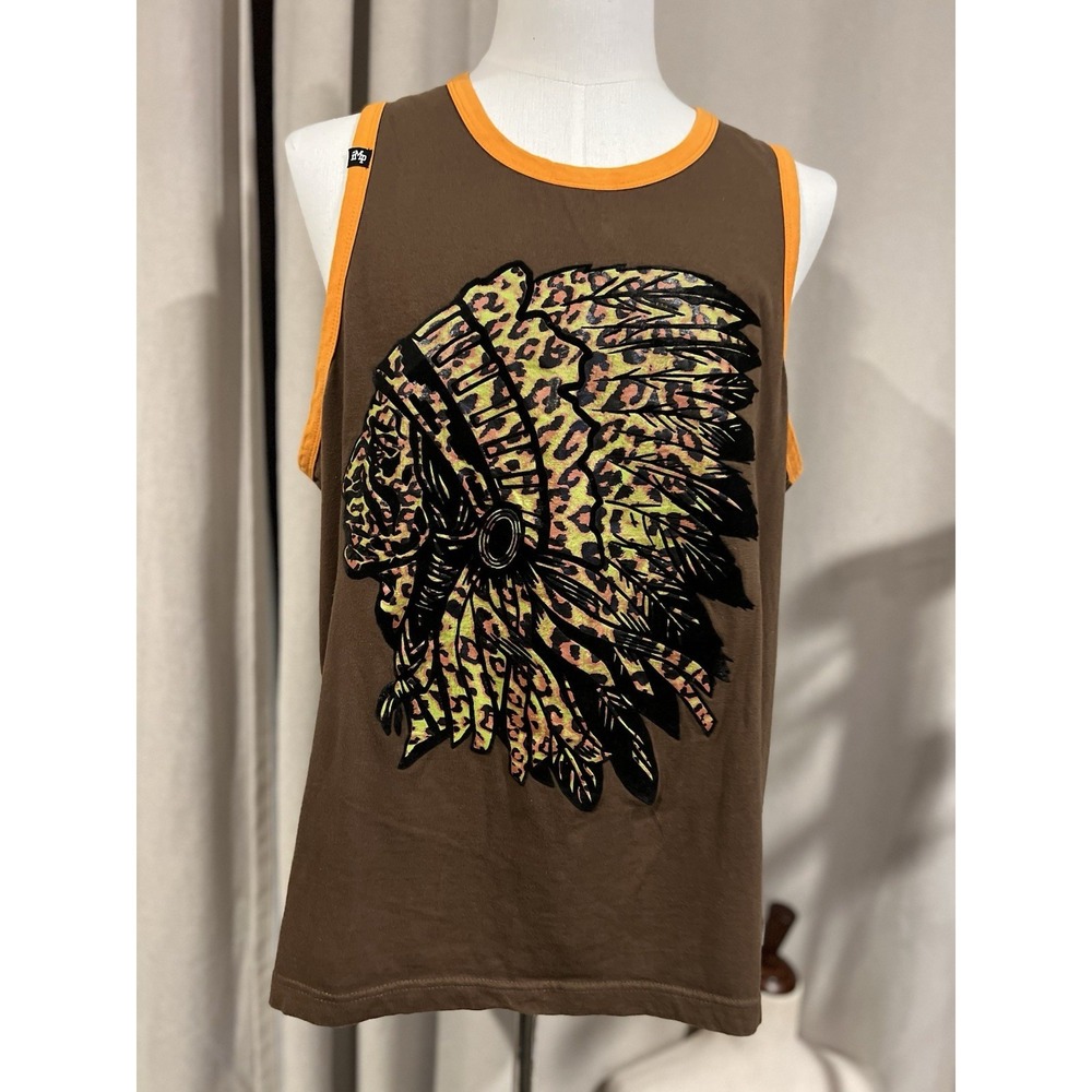 Imperious Men's Tank Top Really‎ Cool Native American Graphic Xl